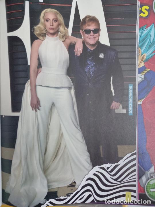 Coleccionismo de revistas y peri&oacute;dicos: pin up recrte a toda pagina lady gaga elton john