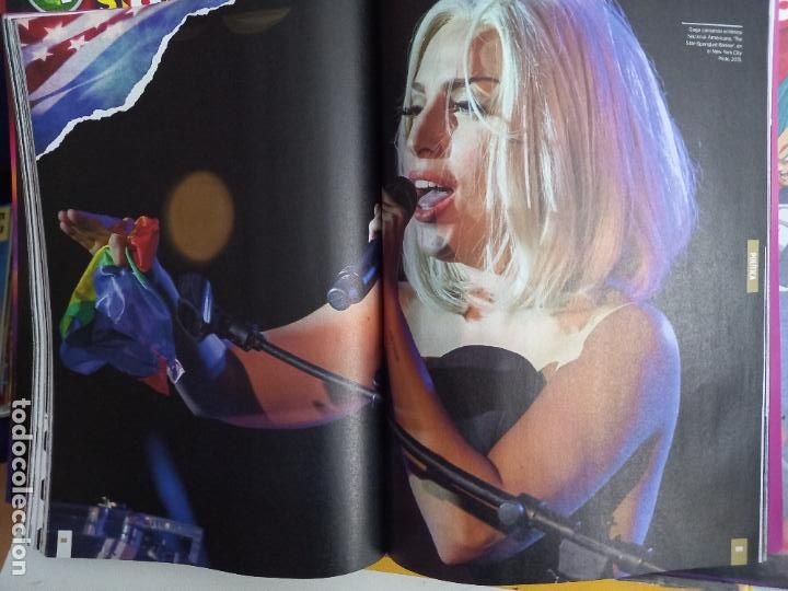 Collezionismo di Riviste e Giornali: pin up recorte a toda pagina en 2 hojas lady gaga