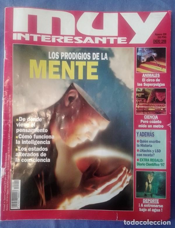 Collection Magazines and Newspapers: Revista Muy Interesante n&ordm; 200 enero 1998 Los prodigios de la Mente