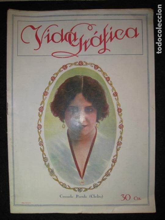 Collezionismo di Riviste e Giornali: VIDA GRAFICA-A&Ntilde;O 1925-NUMERO 8-FEDERICO BASOLS-FUTBOL-GUETARIA-OTO&Ntilde;O MADRID-VER FOTOS-(V-23.382)