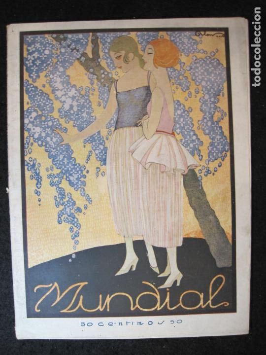 Collection Magazines and Newspapers: MUNDIAL-A&Ntilde;O 1922-NUMERO 10-FUEGO CALLE EMBAJADORES-CAUTIVOS AYDIR-PERBOROL-VER FOTOS-(V-23.383)