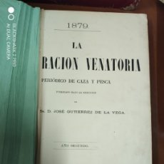 Coleccionismo de Revistas y Periódicos: LA ILUMINACIÓN VENATORIA, PERIÓDICO DE CAZA Y PESCA,1879,AÑO COMPLETO. Lote 339043928