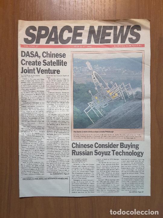 Coleccionismo de revistas y peri&oacute;dicos: Space News Vol. 5, No 27. Noticias del espacio. En ingl&eacute;s.
