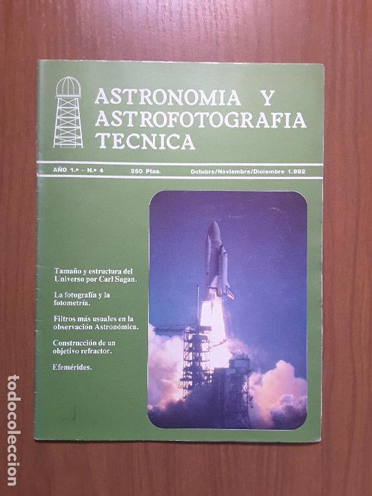 Coleccionismo de revistas y peri&oacute;dicos: Astronom&iacute;a y Astrofotograf&iacute;a T&eacute;cnica 4