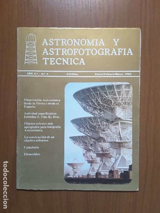 Coleccionismo de revistas y peri&oacute;dicos: Astronom&iacute;a y Astrofotograf&iacute;a T&eacute;cnica 5