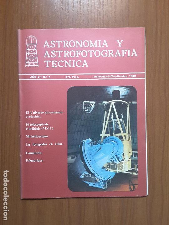 Coleccionismo de revistas y peri&oacute;dicos: Astronom&iacute;a y Astrofotograf&iacute;a T&eacute;cnica 7