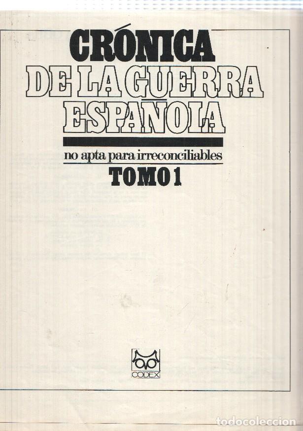Coleccionismo de Revistas y Periódicos: Cronica de la guerra española hojas encuadernacion indice para tomo 1 - Foto 1 - 339321783