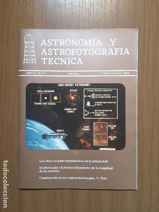 Collezionismo di Riviste e Giornali: Astronom&iacute;a y Astrofotograf&iacute;a T&eacute;cnica 9