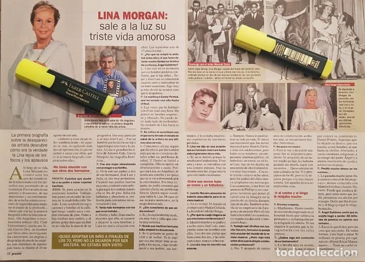 Coleccionismo de Revistas y Peri&oacute;dicos: Reportaje Lina Morgan 24.10.2015