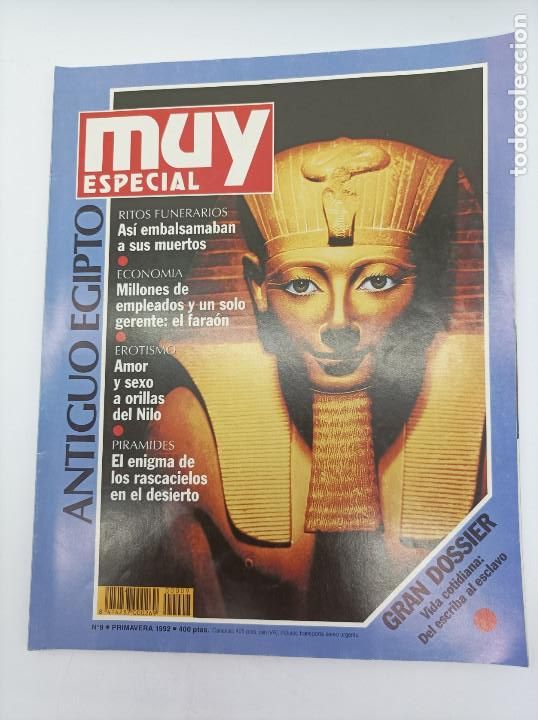Coleccionismo de revistas y peri&oacute;dicos: MUY ESPECIAL - ANTIGUO EGIPTO N.9