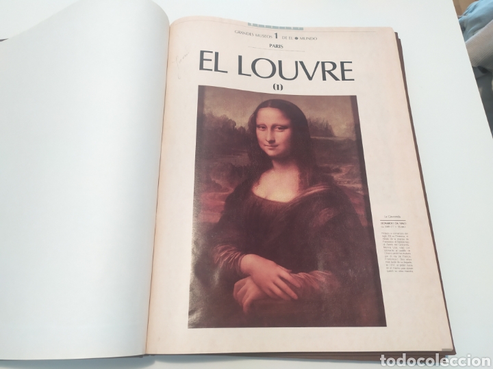 Coleccionismo de revistas y peri&oacute;dicos: GRANDES MUSEOS DEL MUNDO. COMPLETA 52 FASC&Iacute;CULOS EN DOS TOMOS. ENCUADERNACI&Oacute;N DE MUY BUENA CALIDAD.