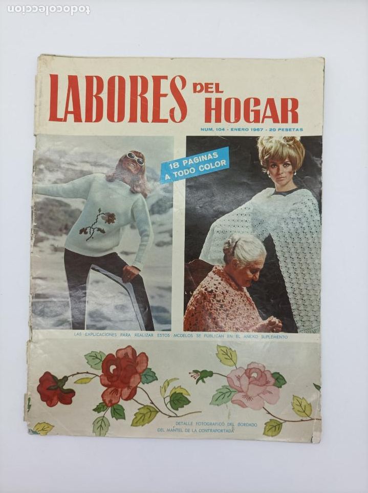 Colecionismo de Revistas e Jornais: LABORES DEL HOGAR N.104 - A&Ntilde;O 1967