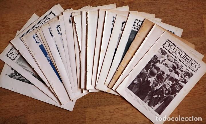 Coleccionismo de Revistas y Peri&oacute;dicos: Monarqu&iacute;a. Realeza. Recortes de prensa Blanco y Negro, 1927. Alfonso XIII, Victoria Eugenia