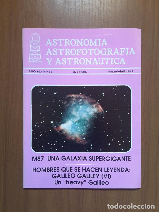 Colecionismo de Revistas e Jornais: Astronom&iacute;a, Astrofotograf&iacute;a y Astron&aacute;utica 52