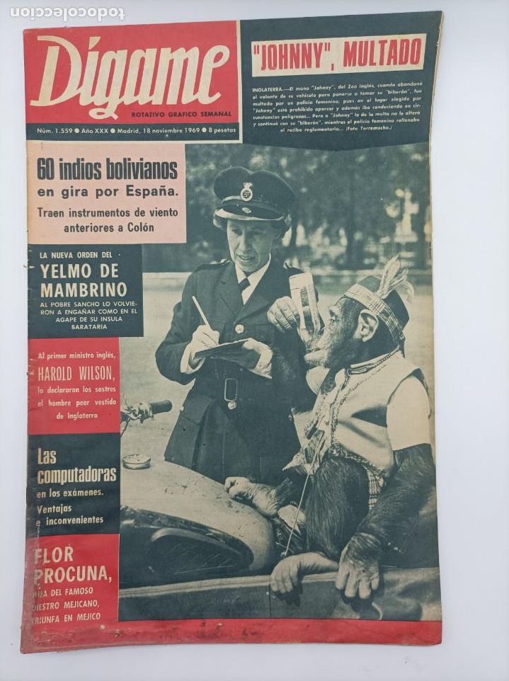 Colecionismo de Revistas e Jornais: REVISTA DIGAME ROTATIVO GRAFICO SEMANAL N.1559