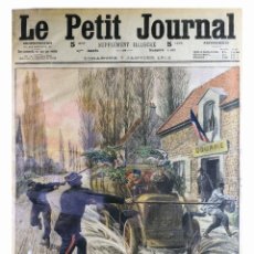 Coleccionismo de Revistas y Periódicos: 1912 - LE PETIT JOURNAL - AUTOMOVILISMO - FARO - METEOROLOGÍA. Lote 339780008
