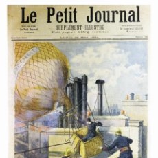 Coleccionismo de Revistas y Periódicos: 1894 - LE PETIT JOURNAL - AERONÁUTICA - BOMBEROS - POLICÍA. Lote 339780413