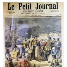 Coleccionismo de Revistas y Periódicos: 1894 - LE PETIT JOURNAL - ISLANDIA - PESCA - EMPERADOR DE AUSTRIA. Lote 339781063