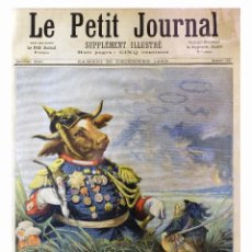 Coleccionismo de Revistas y Periódicos: 1893 - LE PETIT JOURNAL - CARICATURAS POLÍTICAS - TRIPLE ALIANZA. Lote 339784128