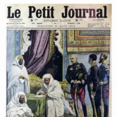 Coleccionismo de Revistas y Periódicos: 1912 - LE PETIT JOURNAL - SULTÁN DE MARRUECOS - METEOROLOGÍA. Lote 339785663