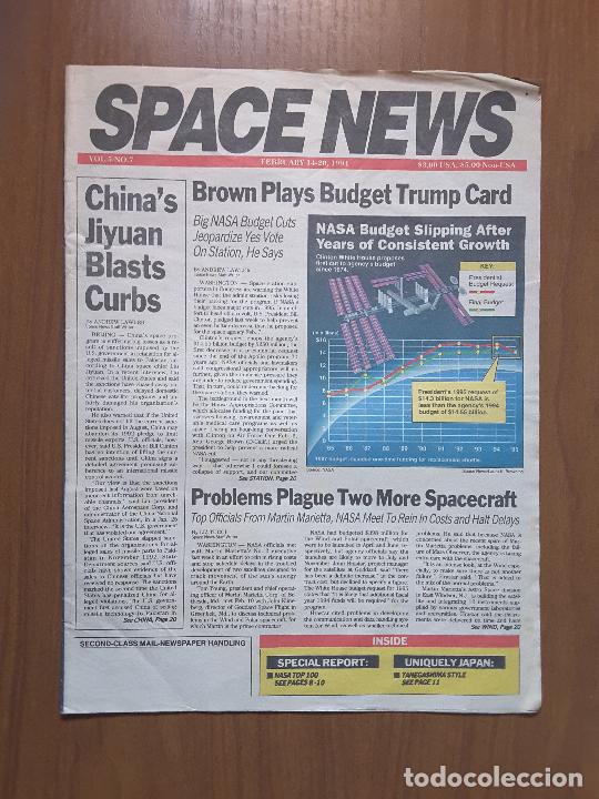 Colecionismo de Revistas e Jornais: Space News Vol. 5, No 7. Noticias del espacio. En ingl&eacute;s.