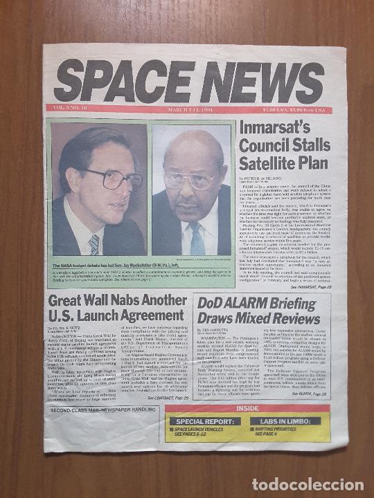 Collezionismo di Riviste e Giornali: Space News Vol. 5, No 10. Noticias del espacio. En ingl&eacute;s.