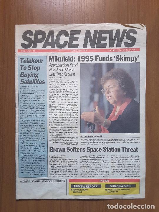 Colecionismo de Revistas e Jornais: Space News Vol. 5, No 21. Noticias del espacio. En ingl&eacute;s.