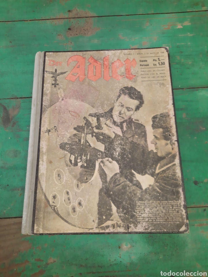 Coleccionismo de revistas y peri&oacute;dicos: Revista Adler guerra mundial en espa&ntilde;ol