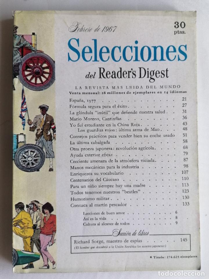 Coleccionismo de Revistas y Peri&oacute;dicos: SELECCIONES DEL READERS DIGEST, FEBRERO 1967