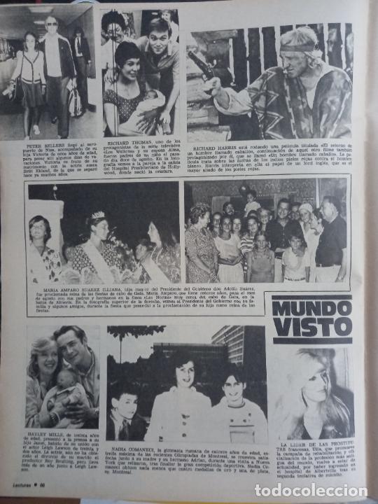 Coleccionismo de Revistas y Peri&oacute;dicos: richard harris thomas los waltons peter sellers fiestas de cabo de gata reina maria amparo suarez il