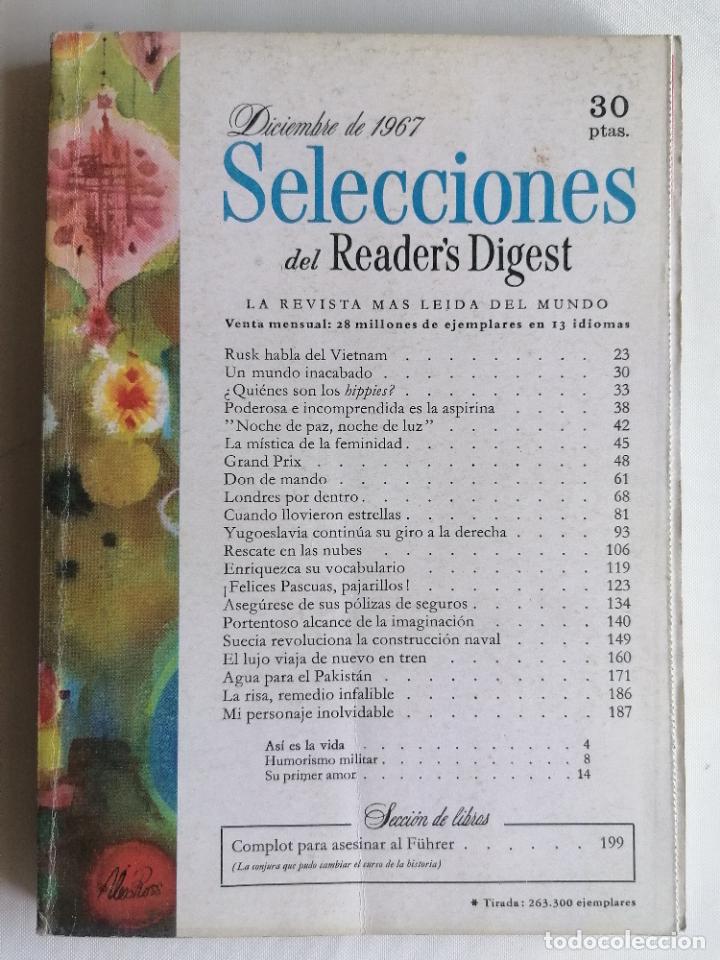 Coleccionismo de Revistas y Peri&oacute;dicos: SELECCIONES DEL READERS DIGEST, DICIEMBRE 1967