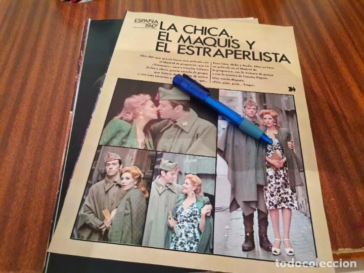 Coleccionismo de Revistas y Peri&oacute;dicos: CONCHA VELASCO 3 PAG. MAITE CALVO 4 PAG. BARBRA STREISAND 2 PAG RECORTE REVISTA 1975
