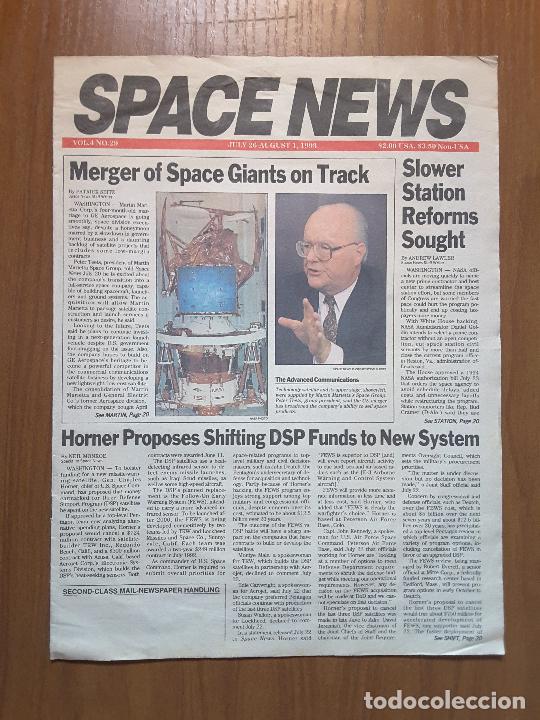 Colecionismo de Revistas e Jornais: Space News Vol. 4, No 29. Noticias del espacio. En ingl&eacute;s.