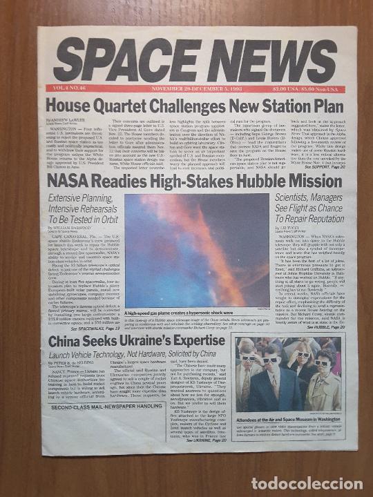 Colecionismo de Revistas e Jornais: Space News Vol. 4, No 46. Noticias del espacio. En ingl&eacute;s.