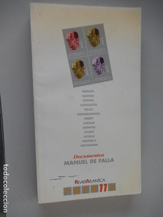 Coleccionismo de revistas y peri&oacute;dicos: REVISTA ATLANTICA N&ordm; 11- A&Ntilde;O 1996- DOCUMENTOS MANUEL DE FALLA