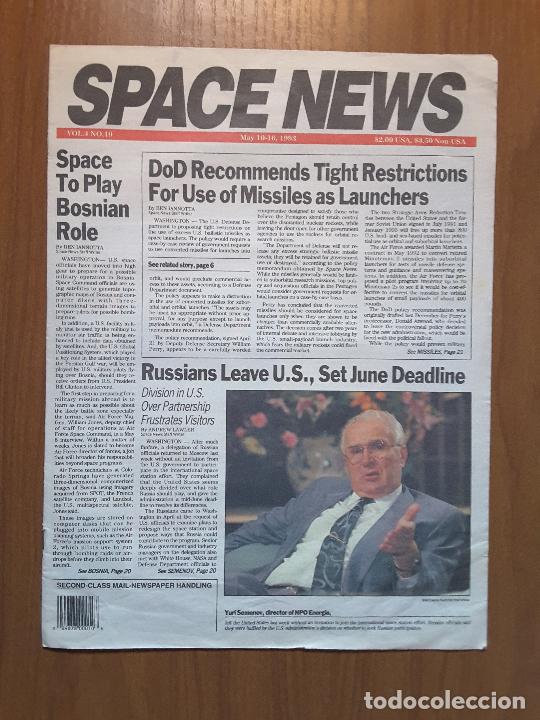 Colecionismo de Revistas e Jornais: Space News Vol. 4, No 19. Noticias del espacio. En ingl&eacute;s.