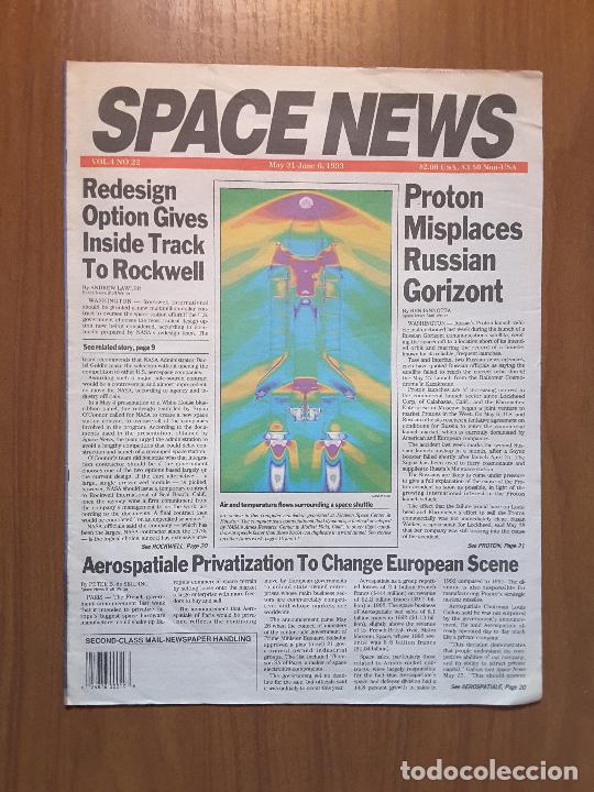 Collezionismo di Riviste e Giornali: Space News Vol. 4, No 22. Noticias del espacio. En ingl&eacute;s.