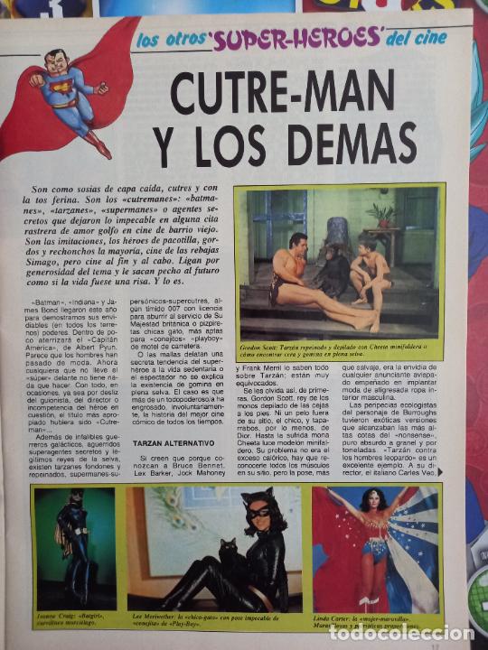 Coleccionismo de revistas y peri&oacute;dicos: gordon scott tarzan batman linda carter ivonne craig lee meriwether adam west