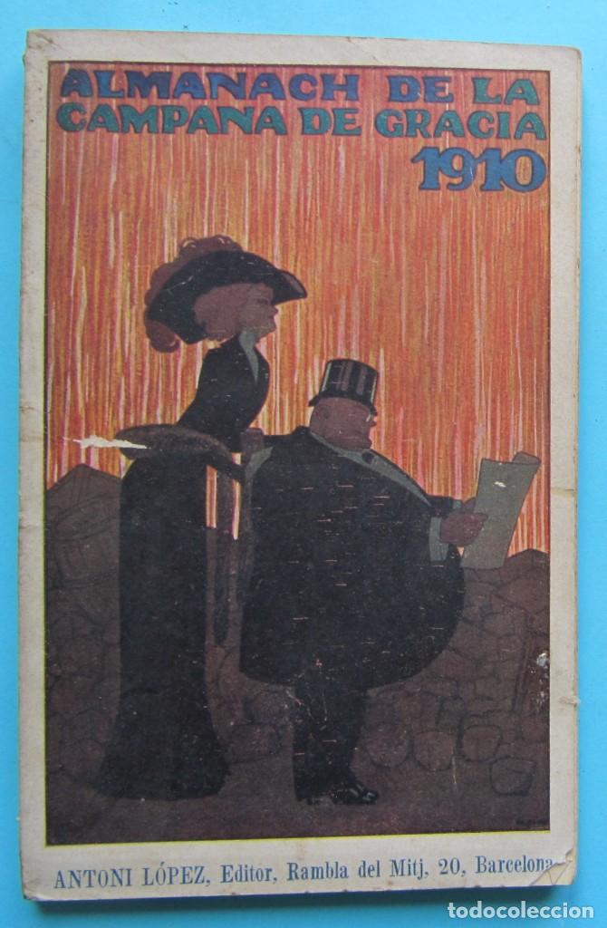 Sammeln von Zeitschriften und Zeitungen: ALMANACH DE LA CAMPANA DE GRACIA. 1910. ANTONI LOPEZ, EDITOR. BARCELONA