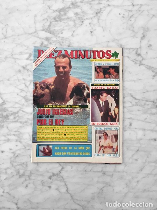 Coleccionismo de Revistas y Peri&oacute;dicos: DIEZ MINUTOS - 1981 - JULIO IGLESIAS, BO DEREK, MARI CRUZ SORIANO, JOHNNY WEISSMULLER, ROCIO JURADO