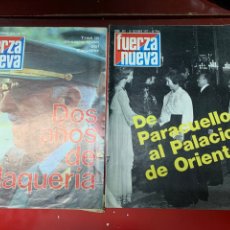 Coleccionismo de Revistas y Periódicos: REVISTAS FUERZA NUEVA. Lote 340475928