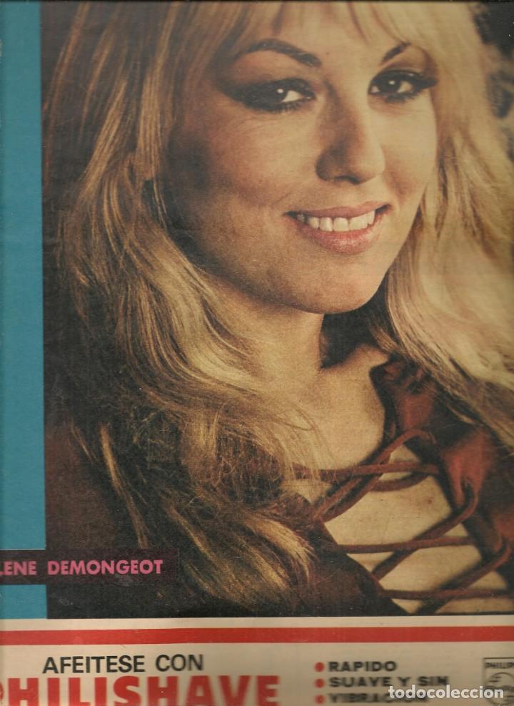 Coleccionismo de Revistas y Peri&oacute;dicos: D&Iacute;GAME, REVISTA SEMANAL. N&ordm; 1638. MYLENE DEMONGEOT/ CARMEN SEVILLA / B. B./ SERRAT. 25/5/71(ST/MG1)