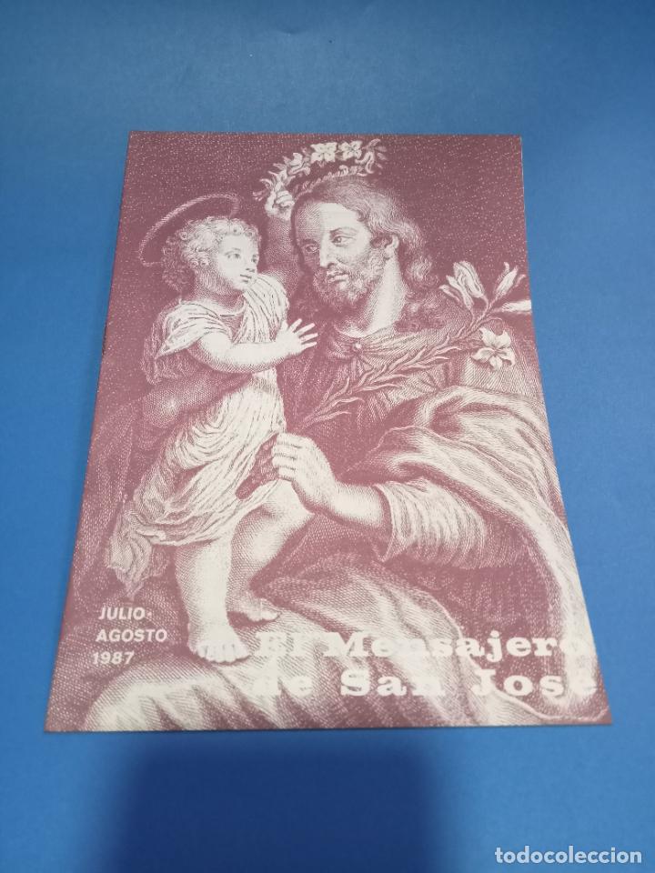 Collectionnisme de Revues et Journaux: EL MENSAJERO DE SAN JOS&Eacute;. JULIO - AGOSTO 1987. PP CARMELITAS DESCALZOS