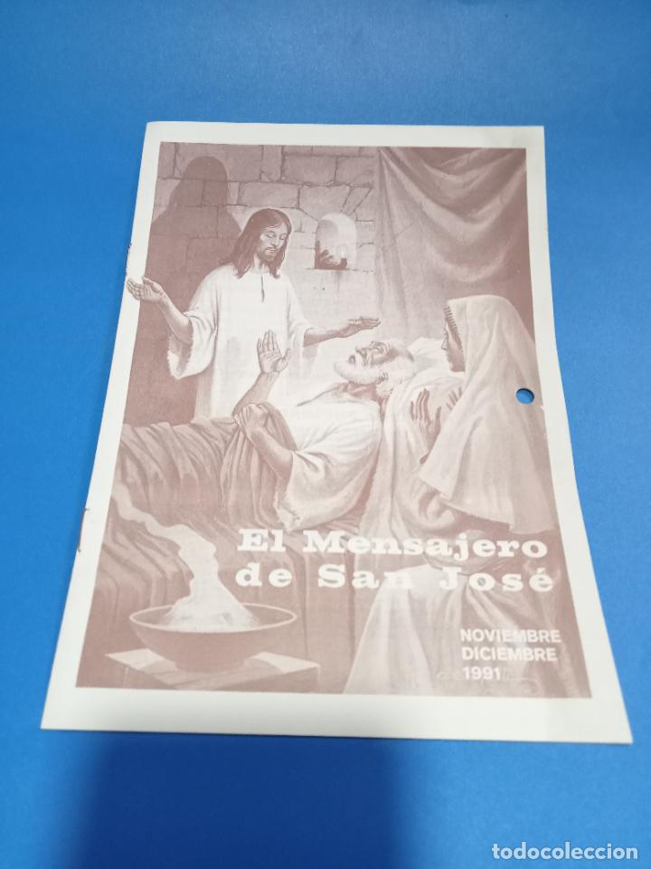 Coleccionismo de Revistas y Peri&oacute;dicos: EL MENSAJERO DE SAN JOS&Eacute;. NOVIEMBRE - DICIEMBRE 1991. PP CARMELITAS DESCALZOS