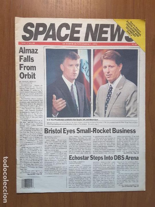 Colecionismo de Revistas e Jornais: Space News Vol. 3, No 40. Noticias del espacio. En ingl&eacute;s.