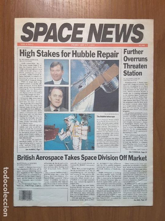Colecionismo de Revistas e Jornais: Space News Vol. 4, No 5. Noticias del espacio. En ingl&eacute;s.