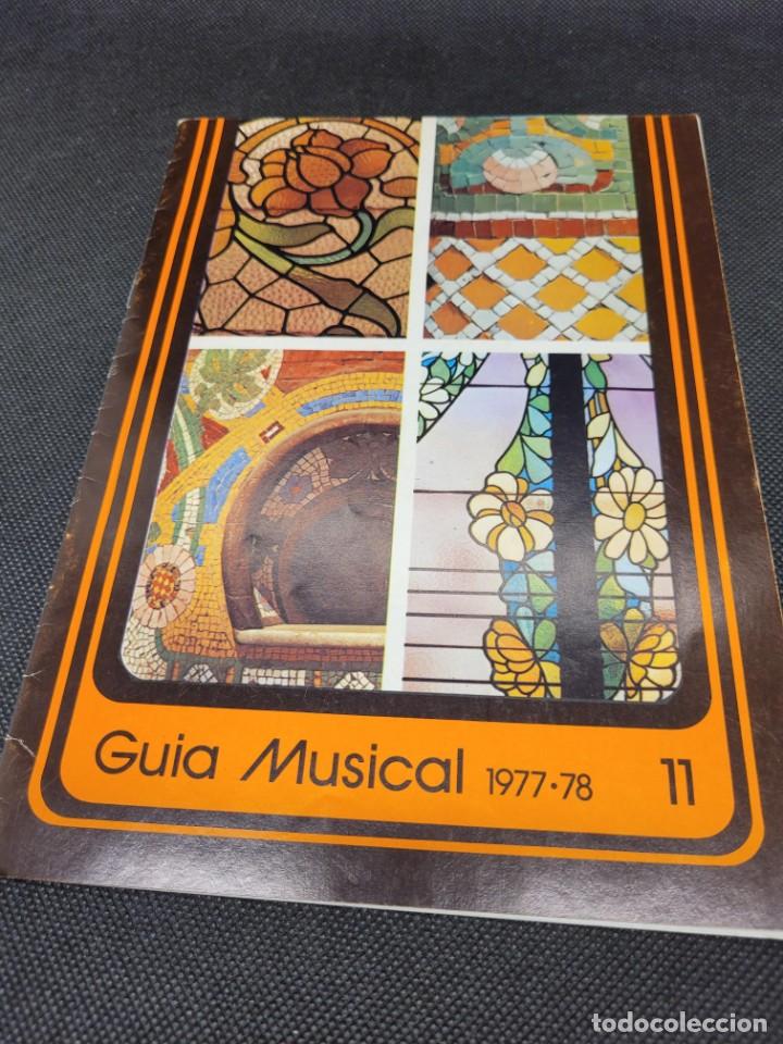 Collectionnisme de Revues et Journaux: GUIA MUSICAL NUMERO 11 1977 1978 ver fotograf&iacute;as