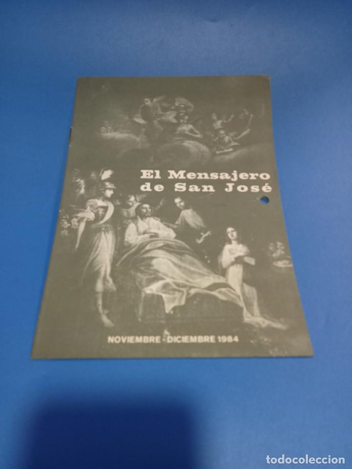 Collectionnisme de Revues et Journaux: EL MENSAJERO DE SAN JOS&Eacute;. NOVIEMBRE - DICIEMBRE 1984. PP CARMELITAS DESCALZOS