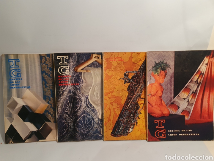 Coleccionismo de revistas y peri&oacute;dicos: TG. REVISTA DE LAS ARTES DECORATIVAS. N&deg;3, 5, 6, 10. A&Ntilde;O 1973-74.