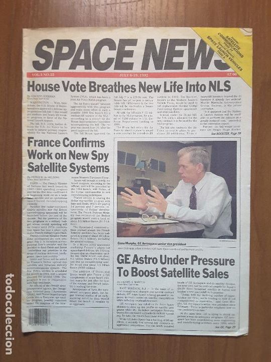 Collectionnisme de Revues et Journaux: Space News Vol. 3, No 25. Noticias del espacio. En ingl&eacute;s.
